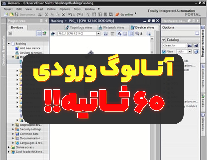 ورودی آنالوگ در S7-1200