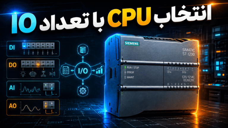 انتخاب CPU با تعداد IO